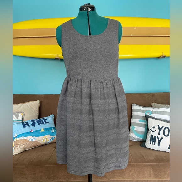 Lane Bryant Dresses & Skirts - Lane Bryant Women’s Grey Knit Jumper Size 14/16 NWT
